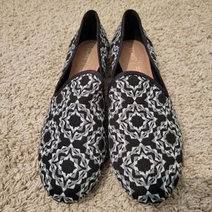 Toms Darcy flate size 9